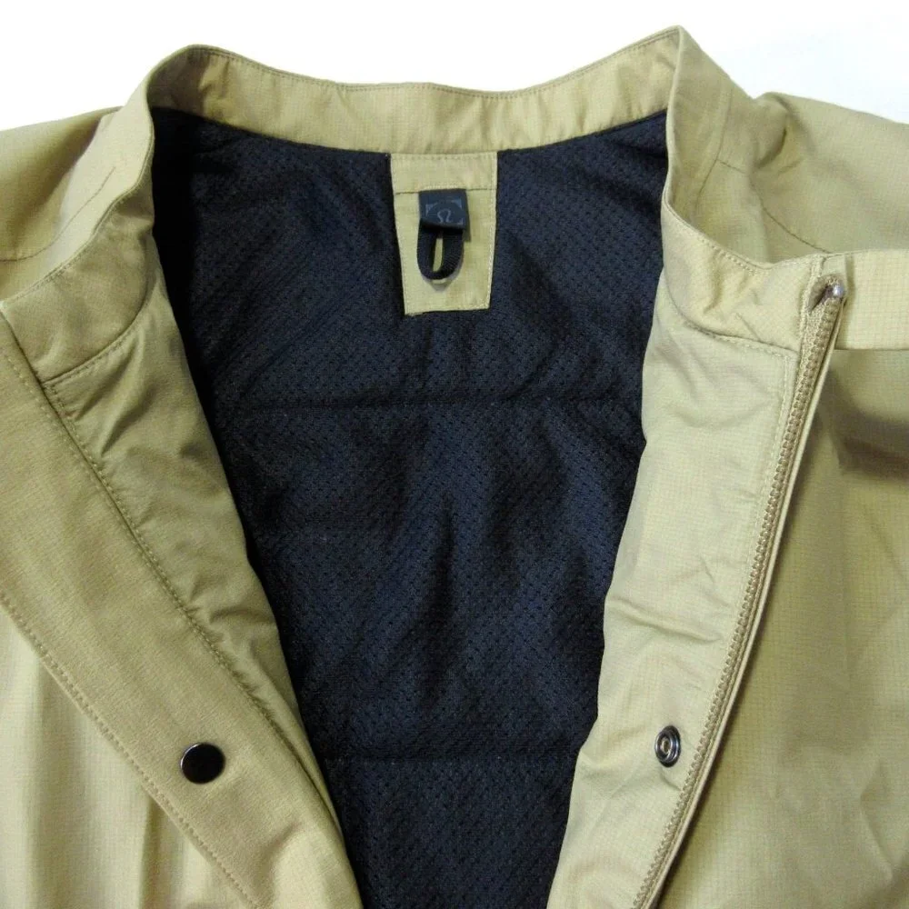 NWT Lululemon Lab Men's Astha Bomber in Hazy Gold Packable Jacket L - Picture 3 of 4